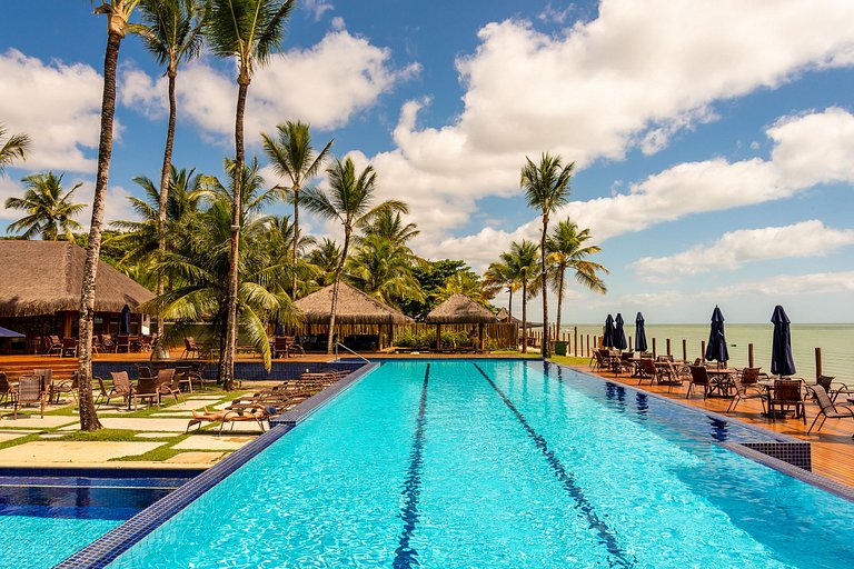 Casa pé na areia no Cond. Aguas dAjuda