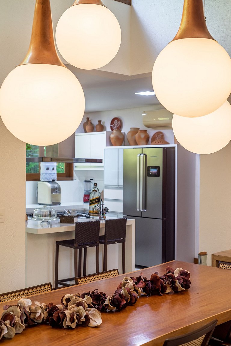 Casa pé na areia no Cond. Aguas dAjuda