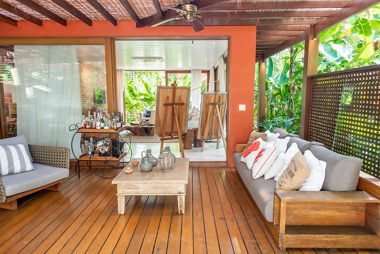 Casa pé na areia no Cond. Aguas dAjuda