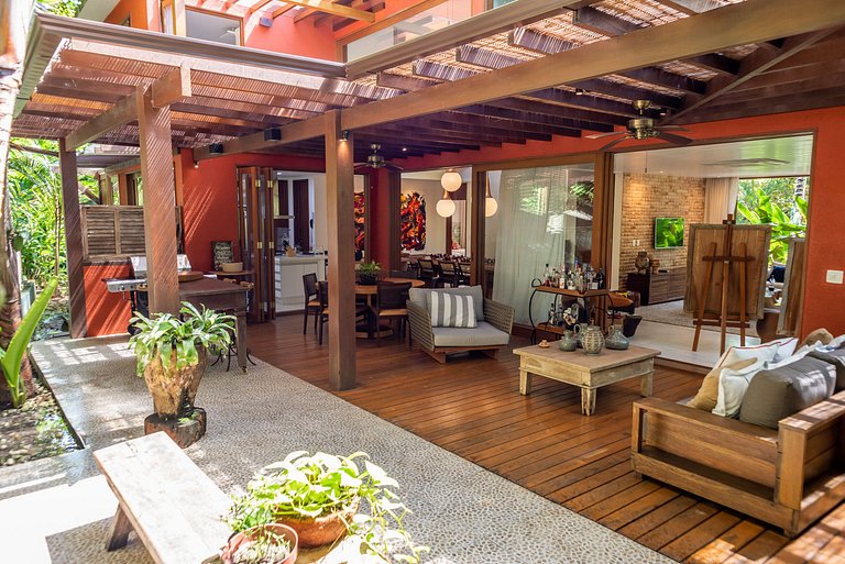 Casa pé na areia no Cond. Aguas dAjuda