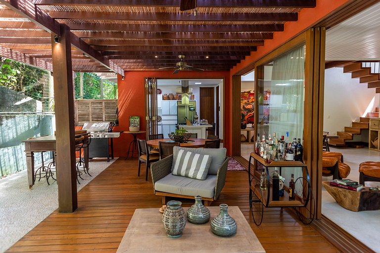 Casa pé na areia no Cond. Aguas dAjuda