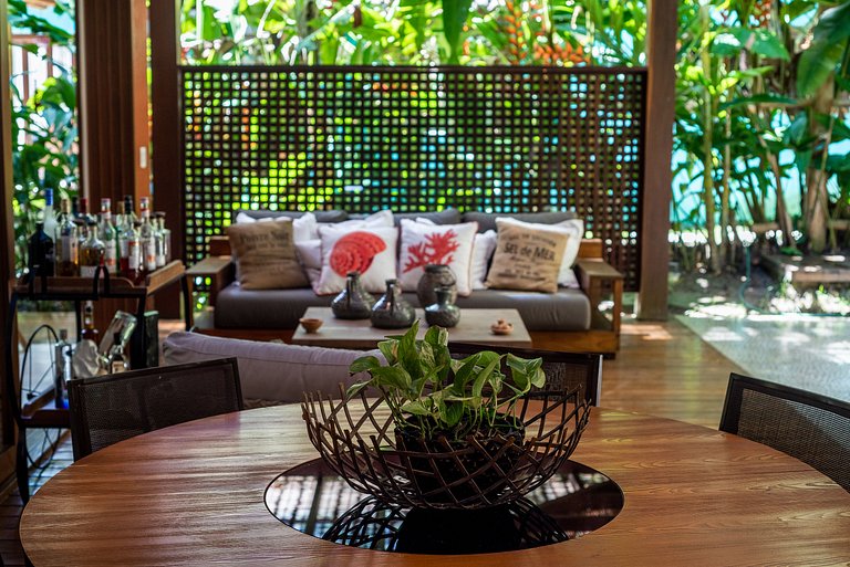 Casa pé na areia no Cond. Aguas dAjuda