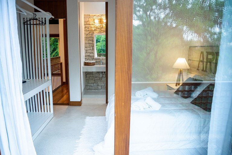 Casa pé na areia no Cond. Aguas dAjuda