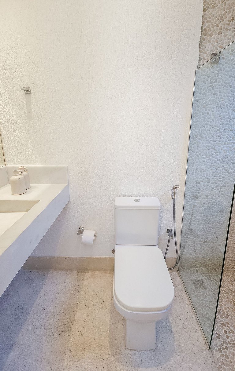 Casa pé na areia no Cond. Aguas dAjuda