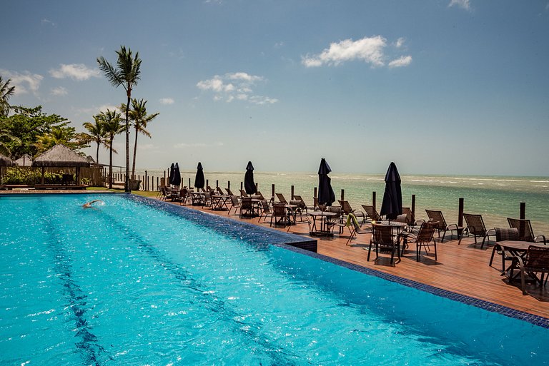 Casa pé na areia no Cond. Aguas dAjuda