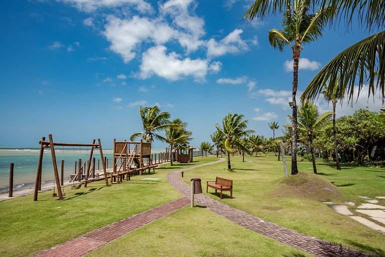 Casa pé na areia no Cond. Aguas dAjuda